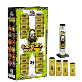 Doom;s Day Prepper Canister Shells at Boom Town Fireworks 718
